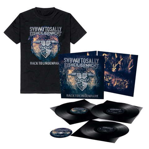 Eisheilige Nacht: Back To Lindenpark (3LP Gatefold incl. DVD + T-Shirt) by Subway To Sally - 3LP + DVD + T-Shirt - shop now at Subway To Sally store