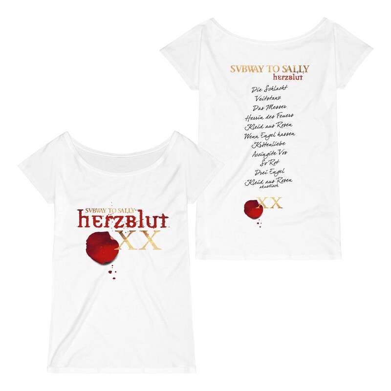 Herzblut XX by Subway To Sally - Girlie Shirts - shop now at Subway To Sally store