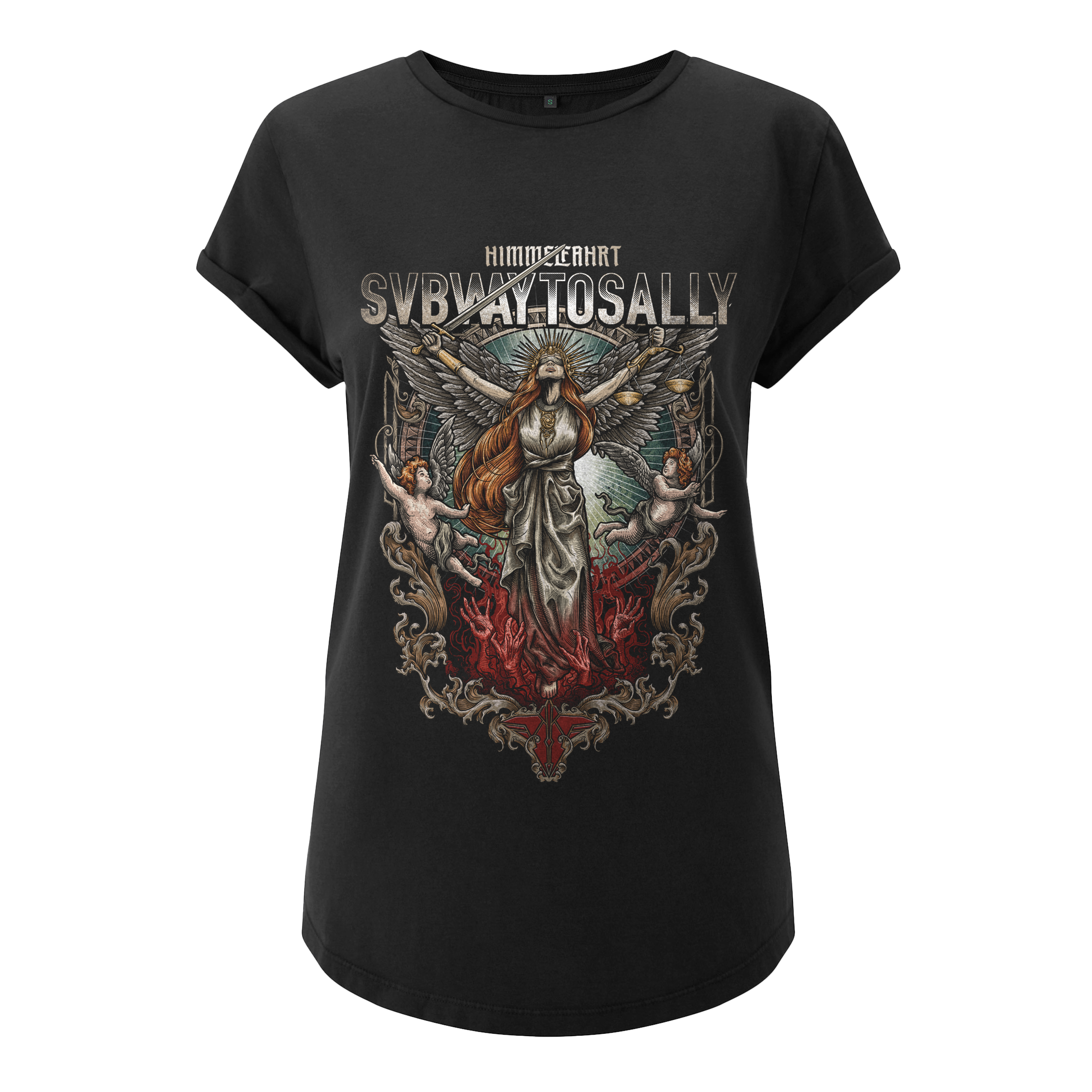 Subway To Sally Justitia Girlie Shirt 281318